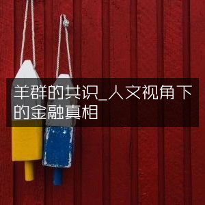 羊群效应下的金融真相，人文视角与能力提升书籍指南