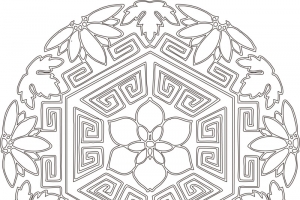 中国风花纹装饰图案高清PNG透明设计素材免费下载