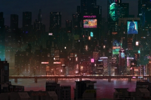 赛博朋克城市