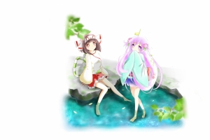 旅行中的休息日动漫插画5k壁纸