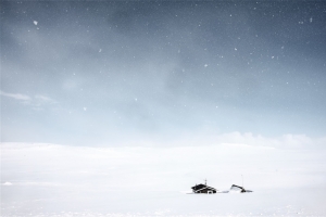 冬天雪景自然风景