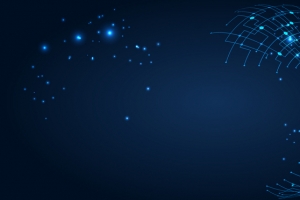 创意科技蓝色星空商务banner