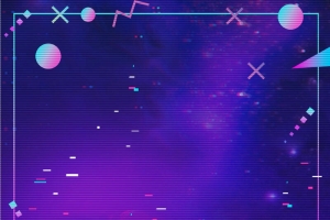 简约不规则几何图形PSD素材