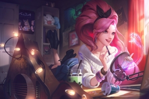 英雄联盟lol星籁歌姬 KDA ALL OUT 萨勒芬妮4k壁纸