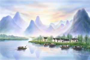 水墨 中国风 素材创意