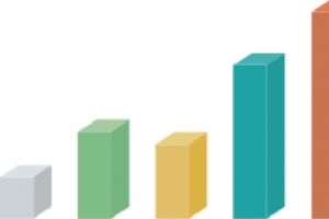 手绘数据柱体高清PNG透明装饰元素PPT设计素材免费下载