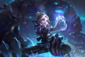 黑暗之女 北极星使者 安妮 英雄联盟lol 4k壁纸