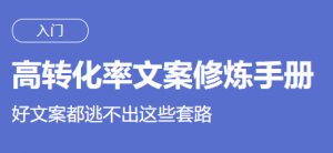 《高转化率文案修炼宝典，从入门到进阶全精通》