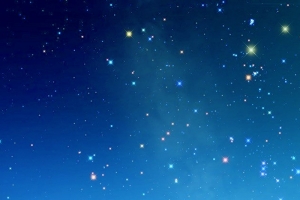 手绘唯美星空海报背景