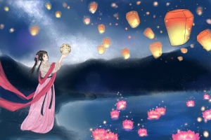 七夕河图 唯美古风4k图片