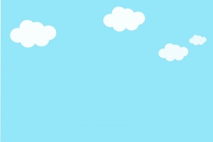 矢量卡通草原奶牛背景