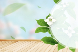 春季上新文艺木纹几何蓝色banner