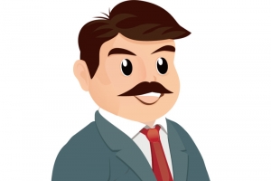 手提公文包设计素材