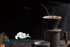 奶茶店海报背景素材
