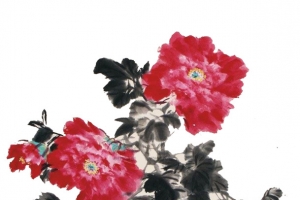 国画牡丹