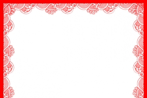 红色2019年春节边框