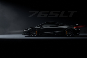 《黑酷迈凯伦McLaren 765LT Dark》4K黑色跑车壁纸 3840x2160