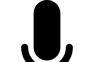 话筒声音放大工具图标