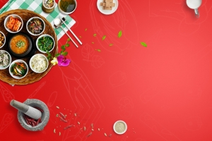 红色美食熟食零食食品淘宝电商banner