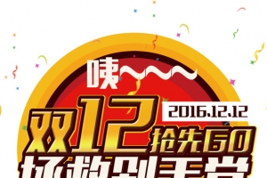 双12抢先GO