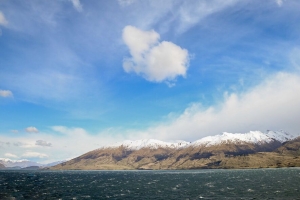 山 海 云 雪 自然 4k壁纸 3840x2160
