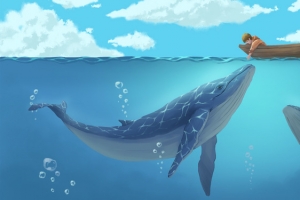 男孩与鲸鱼banner