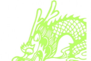 龙纹艺术设计手绘