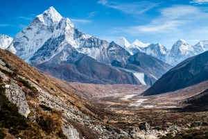 阿玛达布朗峰风景4K壁纸