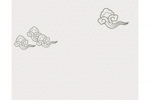 中国风传统元素花纹纹理平面广告