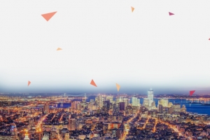 商务城市背景素材