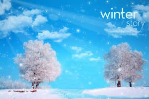 冬天雪景美图 风景电脑桌面壁纸