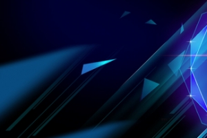 炫酷多边形几何电脑科技背景banner