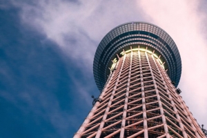 塔 建筑 仰视 4k壁纸 3840x2160