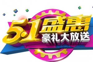 51盛惠立体字