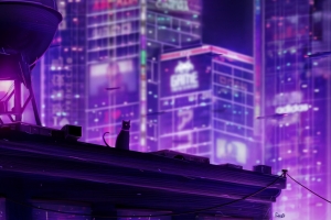 neo tokyo 4k动漫壁纸