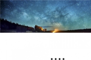 黑夜星空标题栏