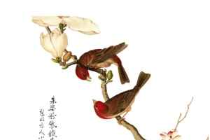 水墨花鸟