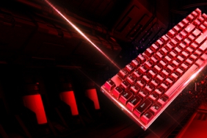 夜光键盘大促销红色banner