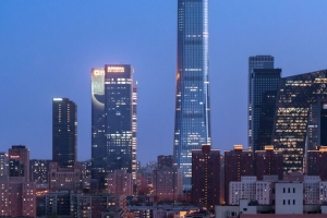 城市 建筑物 摩天大楼 鸟瞰图 黄昏 4k壁纸 3840x2160