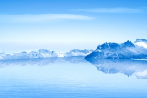 山水海报背景