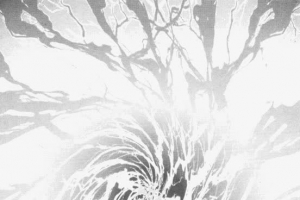 黑白漫画波纹
