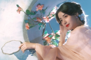 卢昱晓 古风美女 唯美 3440x1440带鱼屏壁纸