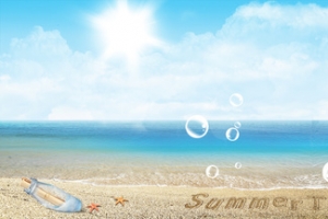 海滩背景