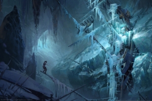 古墓丽影崛起Rise of the Tomb Raider游戏原画4k壁纸