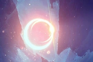 紫色红色炫光星空银河炫光