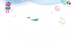 白色卡通开学季幼儿园招生读书的小朋友背景