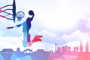 运动青春色彩海报banner