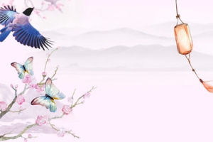 文艺浪漫中国风banner