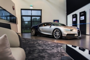 香槟色布加迪hypercar,超级跑车图片