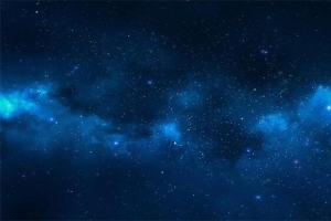 蓝色璀璨星空浪漫梦幻背景